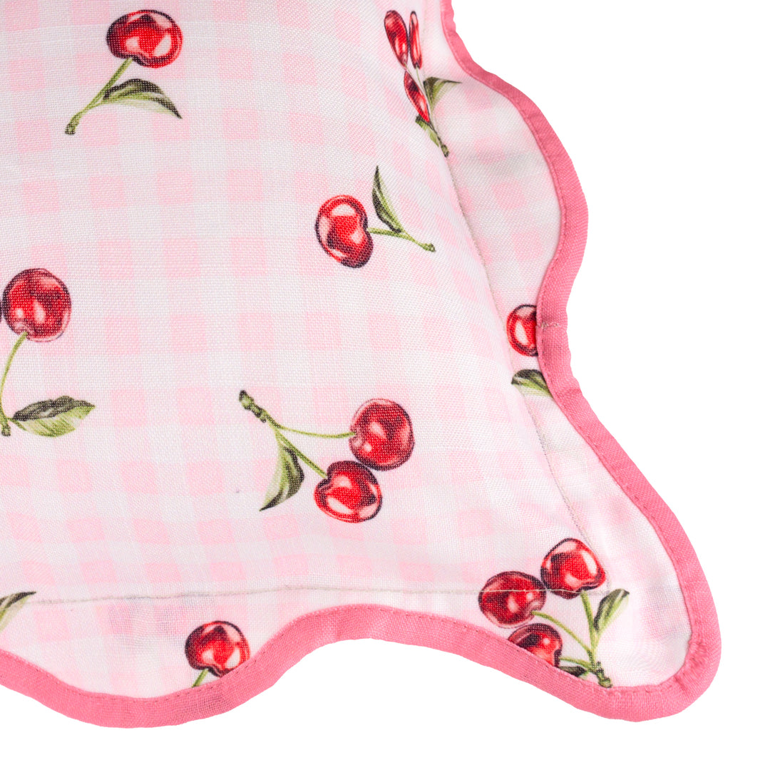 Fruits Cherries 45x45 Outdoor Cushion Case Pink - image 5