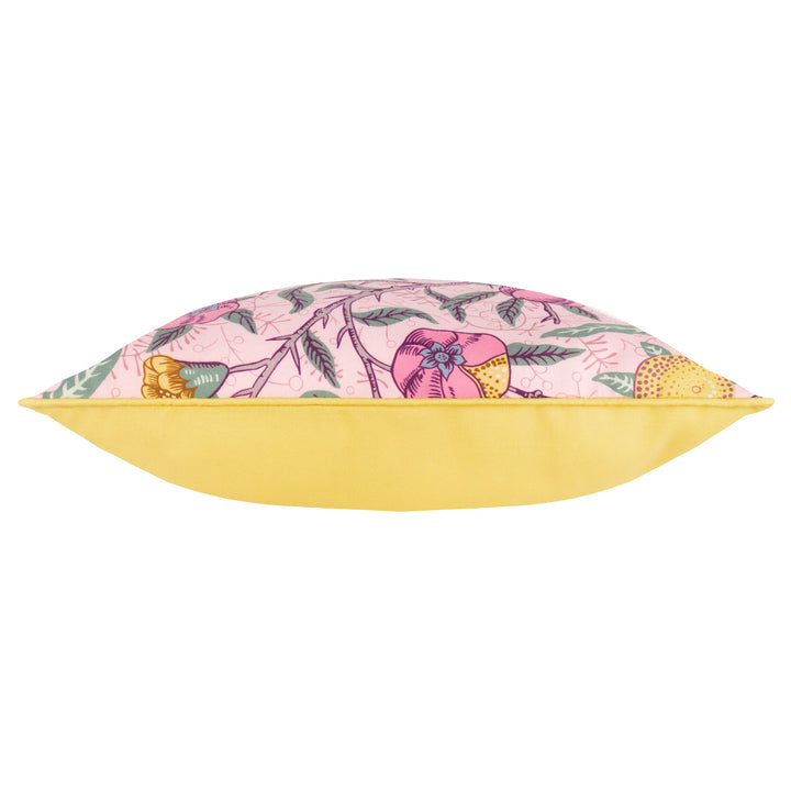 Fruits 45x45 Outdoor Cushion Case Blush Pink/Lemon - image 4