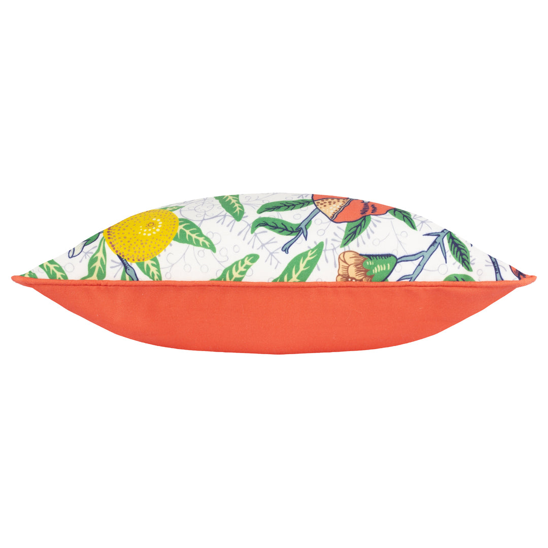 Fruits 45x45 Outdoor Cushion Case Yellow/Tomato Red - image 4