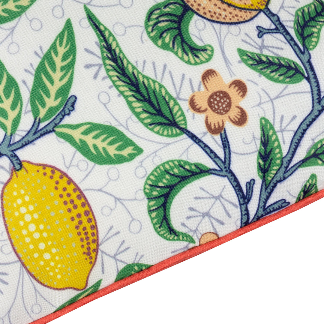 Fruits 45x45 Outdoor Cushion Case Yellow/Tomato Red - image 5