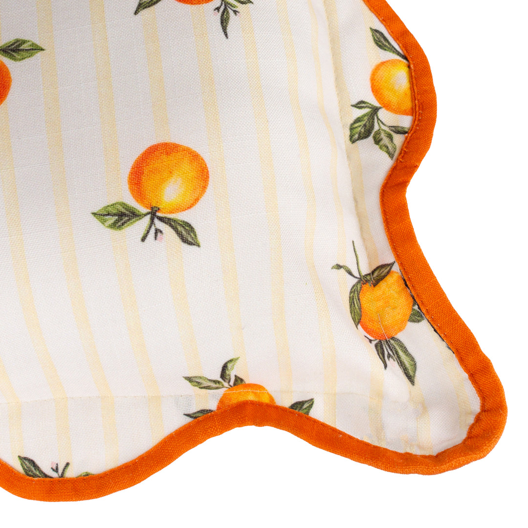 Fruits Oranges 45x45 Outdoor Cushion Case Yellow - image 5