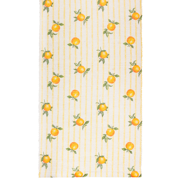 Fruits Oranges 220x35 Table Runner Yellow - image 2