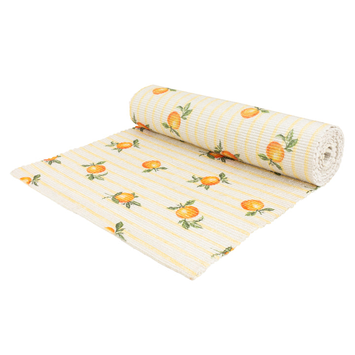 Fruits Oranges 220x35 Table Runner Yellow - image 3