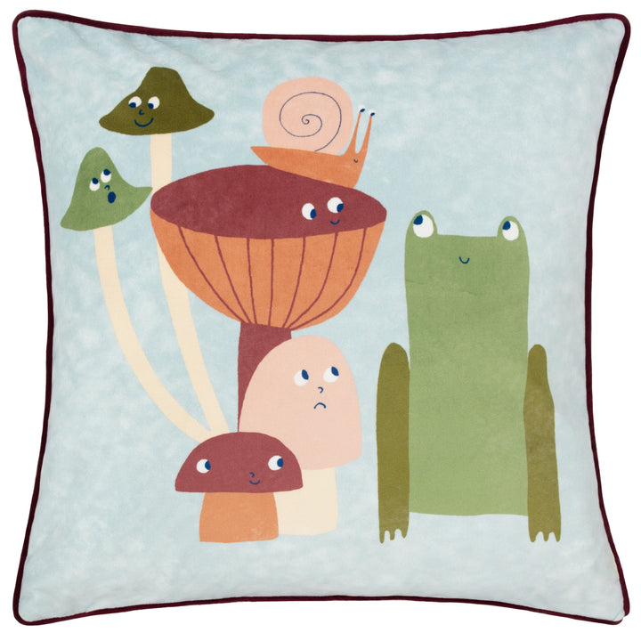 FUNGUYS FRIENDS 43X43 CUSHION CASE SKY BLUE