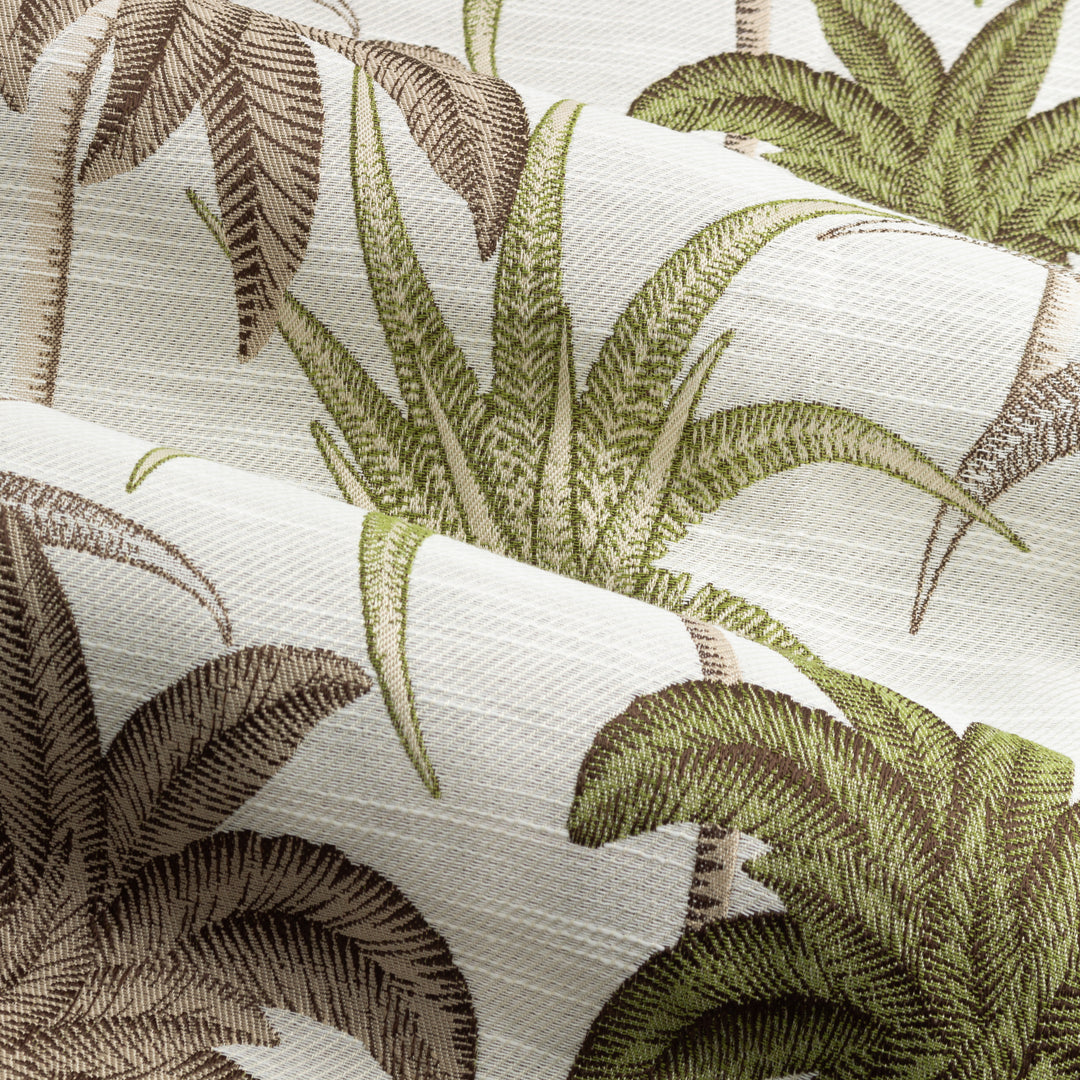 GALAPAGOS 167X137 EYELET CURTAINS GREEN