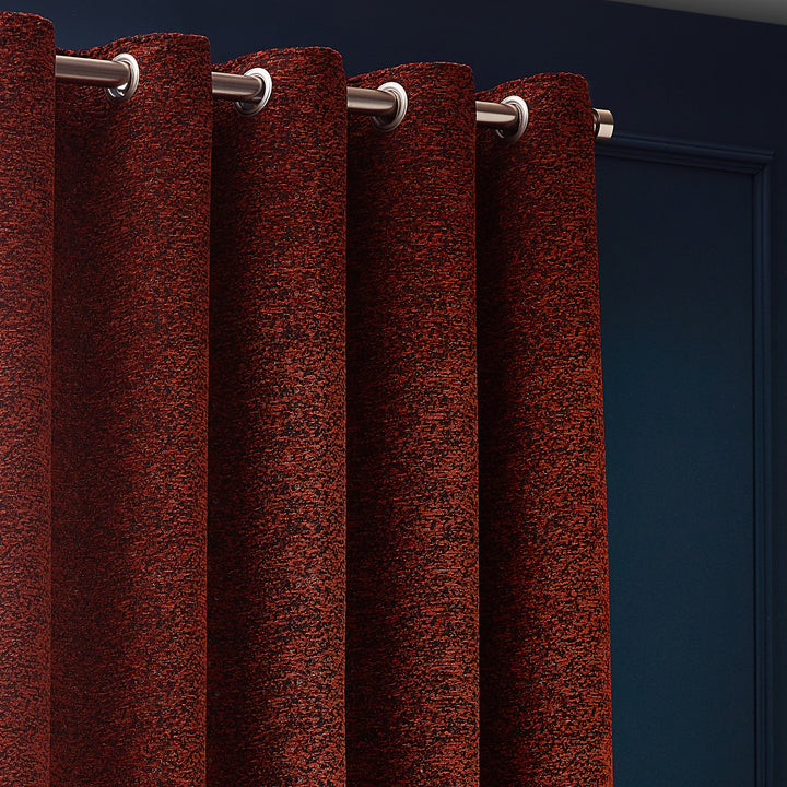 GALAXY 229X137 EYELET CURTAIN COPPER