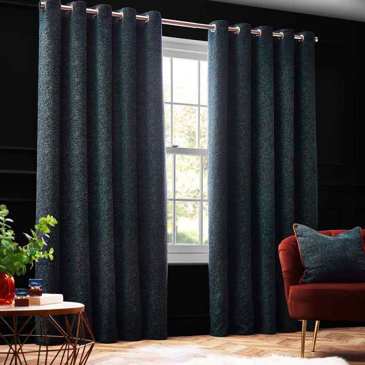 Galaxy 229x229 Eyelet Curtain Emerald - image 2