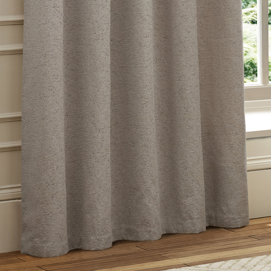 Galaxy 229x229 Eyelet Curtains Silver - image 4