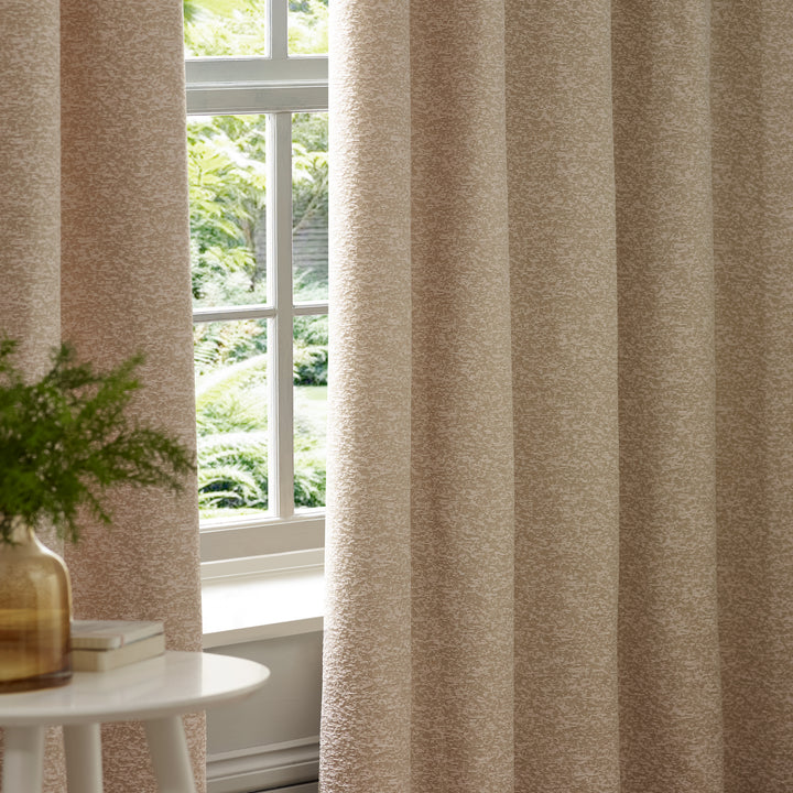 Galaxy 117x137 Eyelet Curtains Blush - image 5