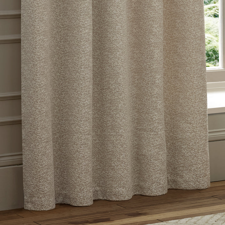 Galaxy 117x137 Eyelet Curtains Ivory - image 4