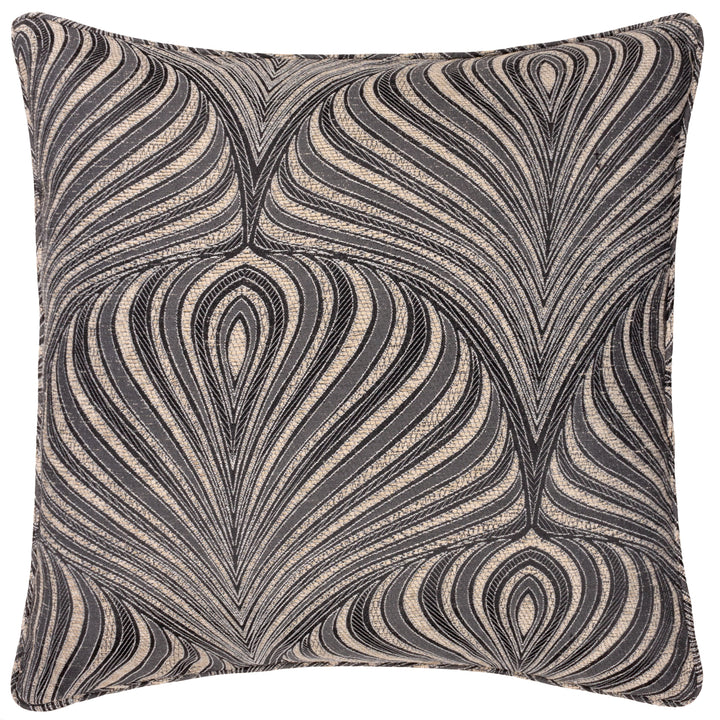 GATSBY 55X55 CUSHION CASE BLACK