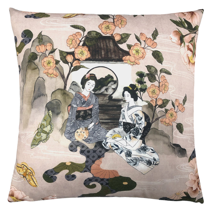 GEISHA 50X50 CUSHION CASE BLUSH