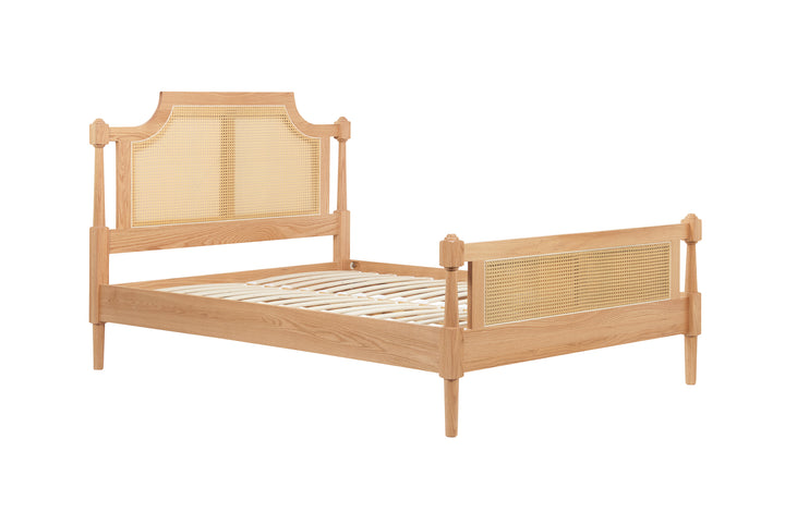 Geneva King Rattan Bed