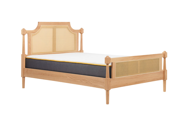 Geneva King Rattan Bed