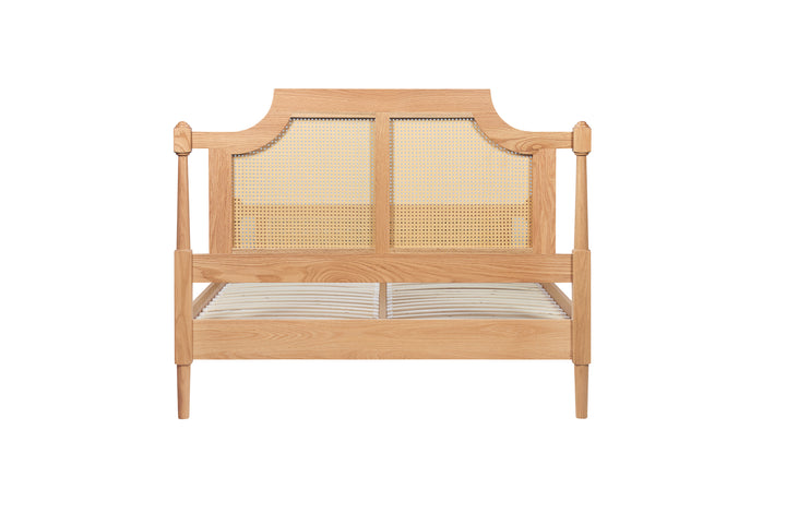 Geneva King Rattan Bed