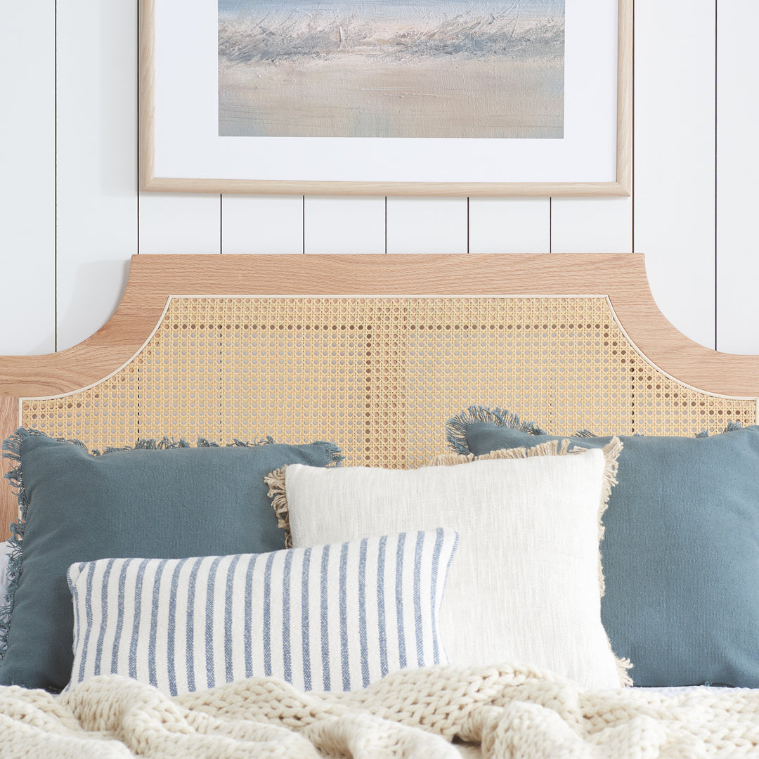 Geneva King Rattan Bed