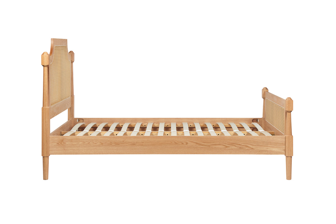Geneva King Rattan Bed