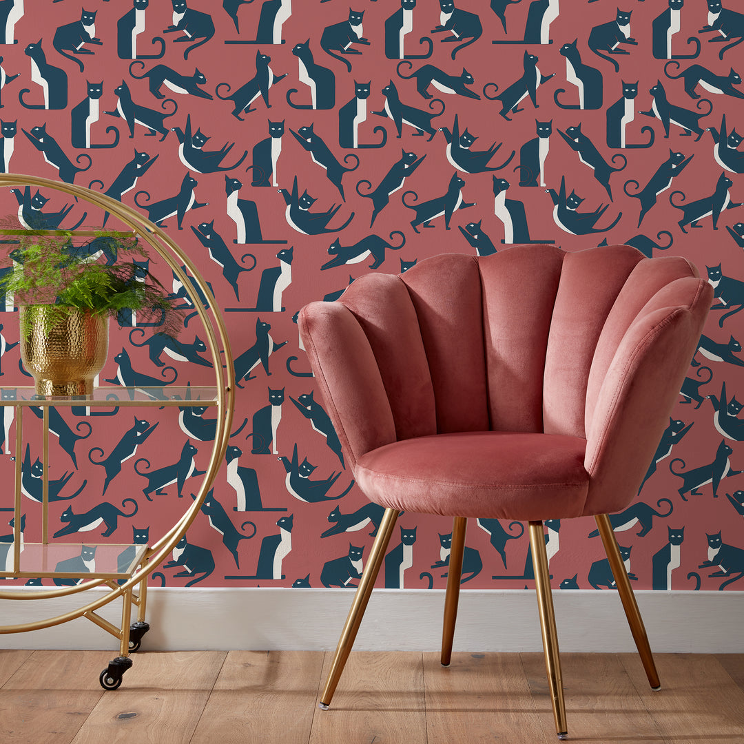 KITTA WALLPAPER PINK