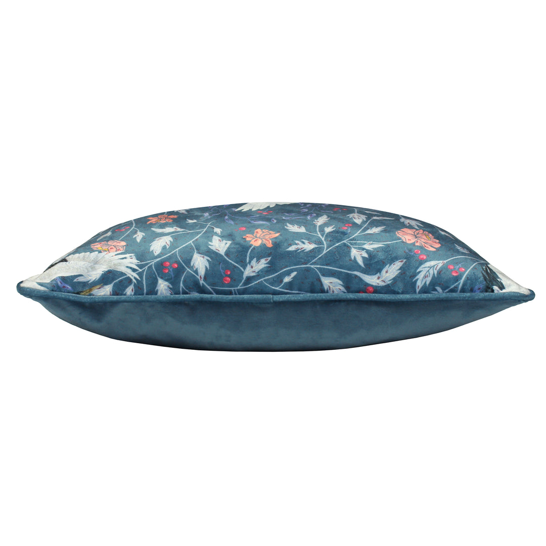 GEORGIANA 45X45 CUSHION COVER SLATE BLUE