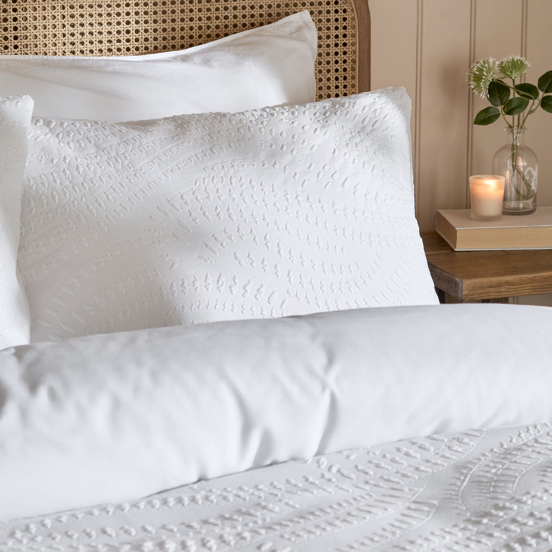 Georgia Double Duvet Set White - image 2