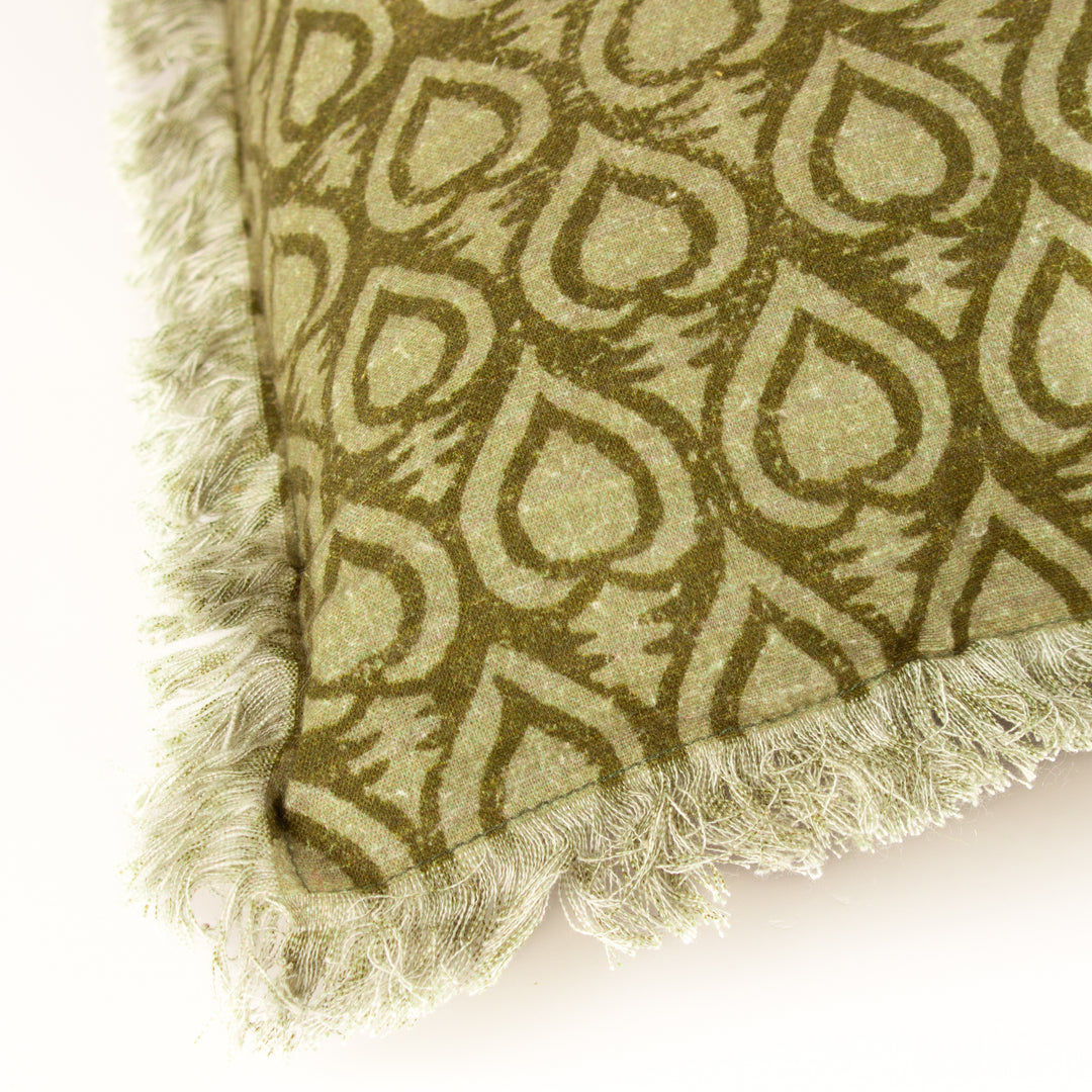 GEORGI 50X50 CUSHION CASE OLIVE