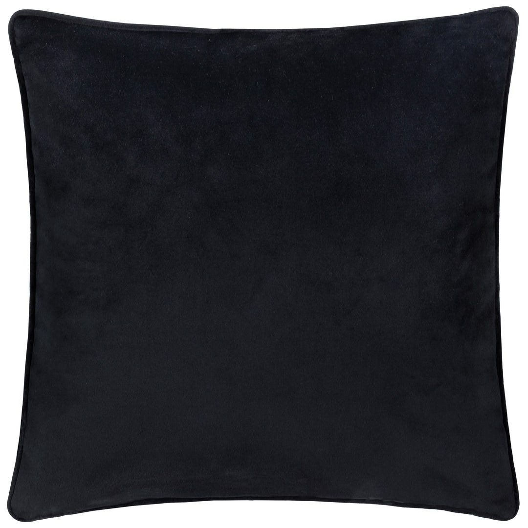 GUILDED PALMS 45X45 CUSHION CASE BLACK