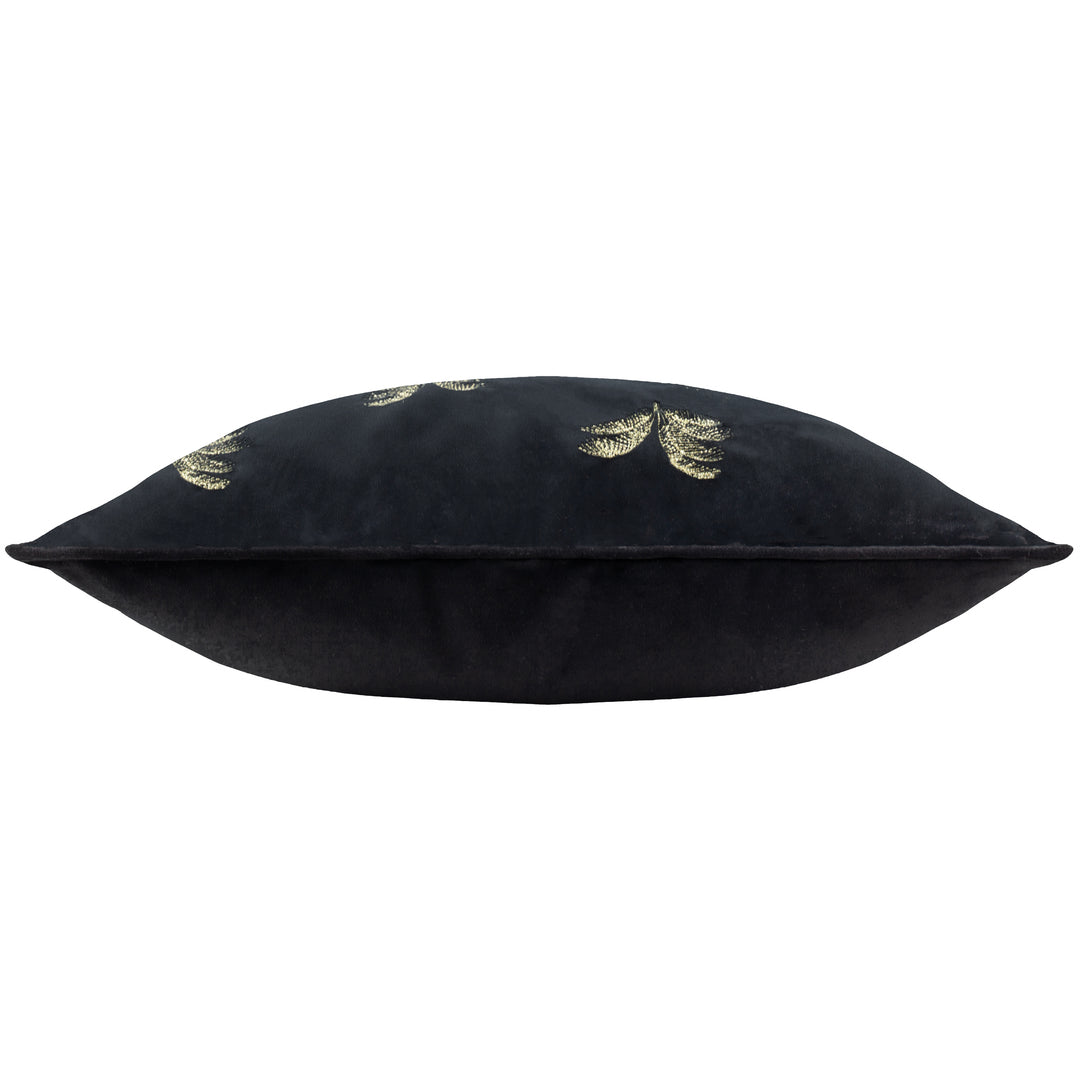 GUILDED PALMS 45X45 CUSHION CASE BLACK