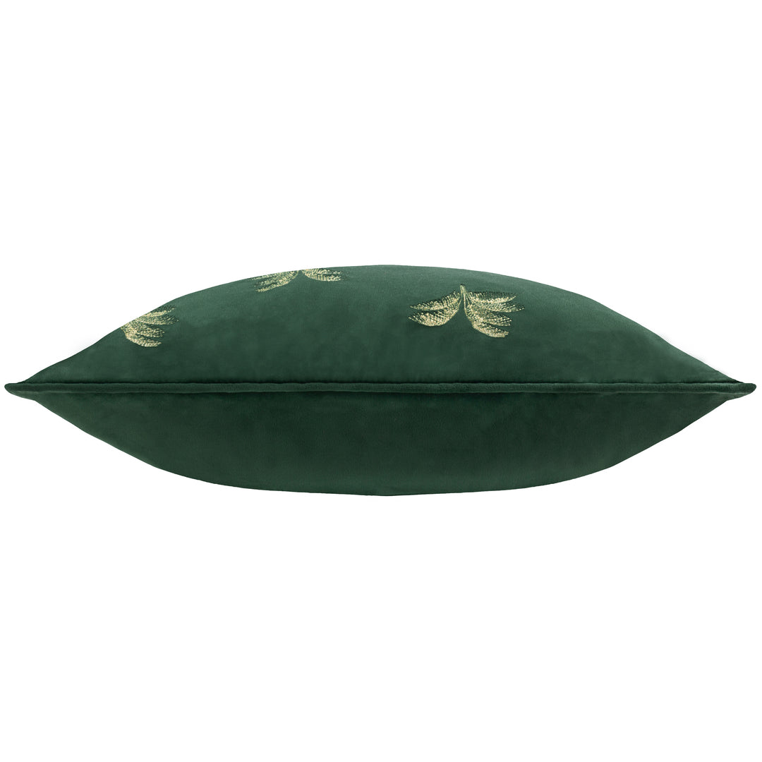 GUILDED PALMS 45X45 CUSHION CASE EMERALD