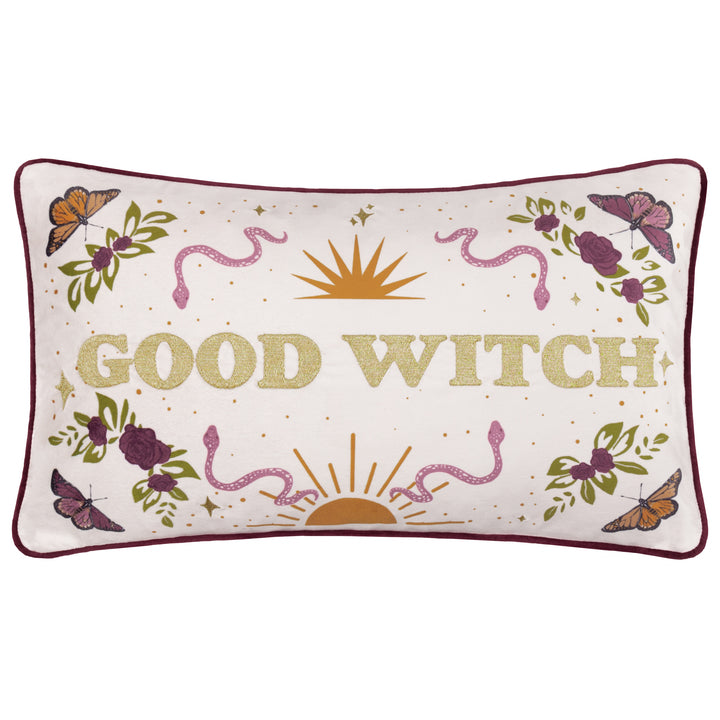 GOOD WITCH 30X50 CUSHION CASE ANGEL WHITE