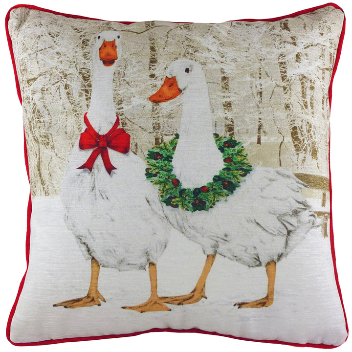 GOOSIE VELVET CHENILLE 43X43 C/CASE MULTI