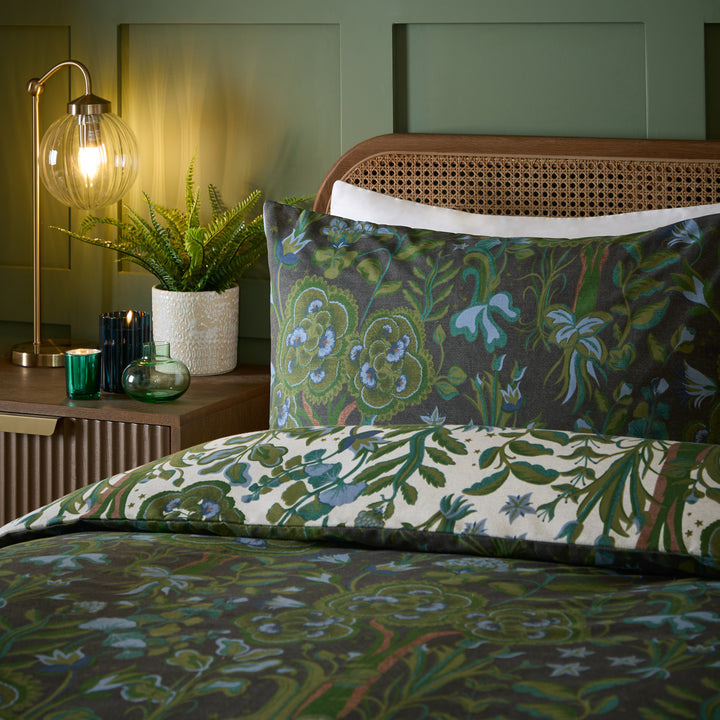 Garden Of Wonder Super King Duvet Set Evergreen - image 2