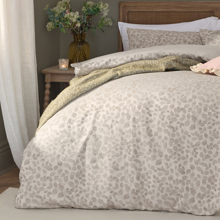 Grace Leaf King Duvet Set Natural - image 3
