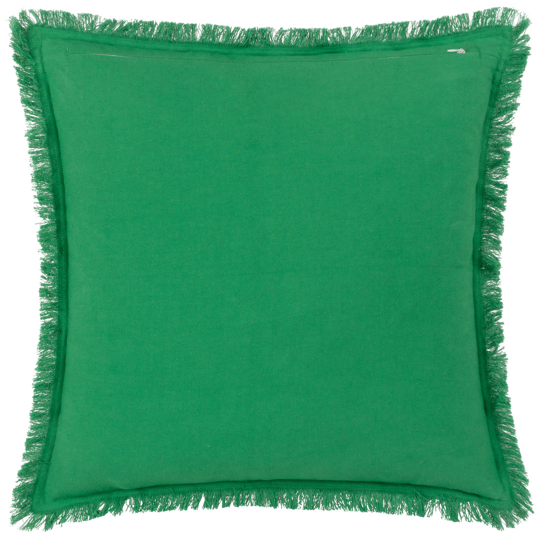 GRACIE 45X45 CUSHION CASE EMERALD GREEN