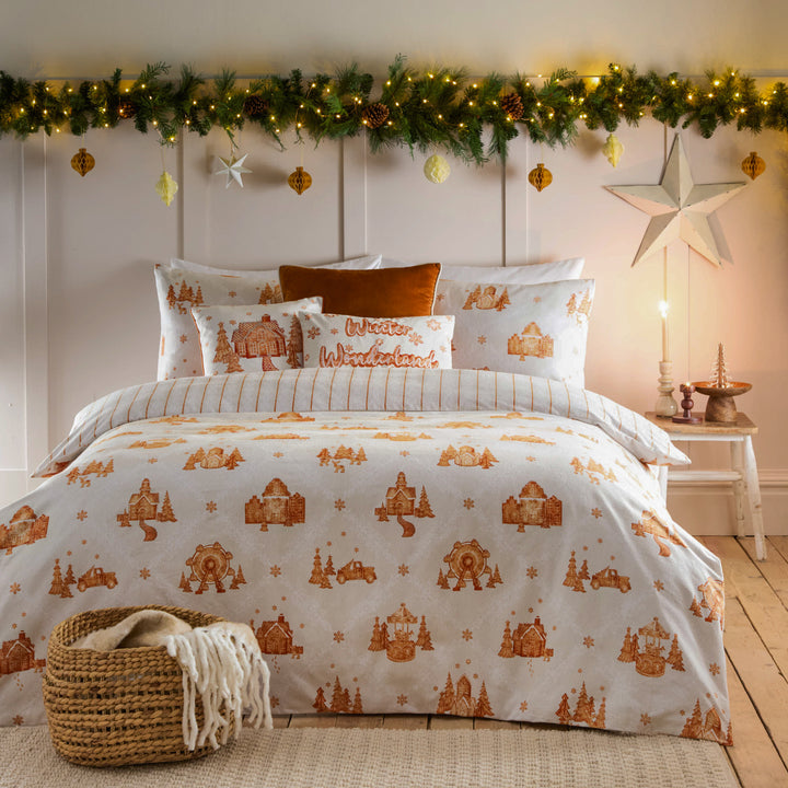 Gretel Double Duvet Set Cloud Dust