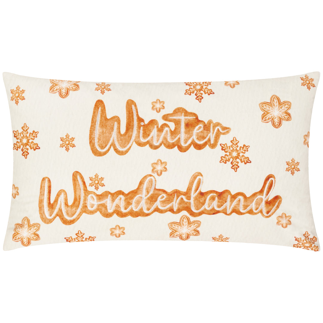 Gretel Winter Woodland 30x50 Cushion Case Cloud Dust/Ginger - image 2