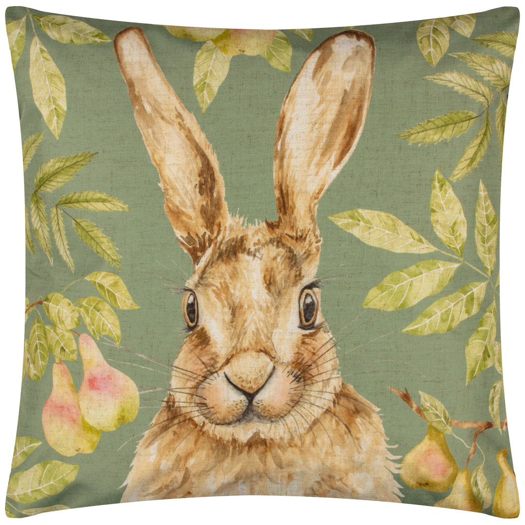 Grove Hare 43x43 Outdoor Cushion Case Olive