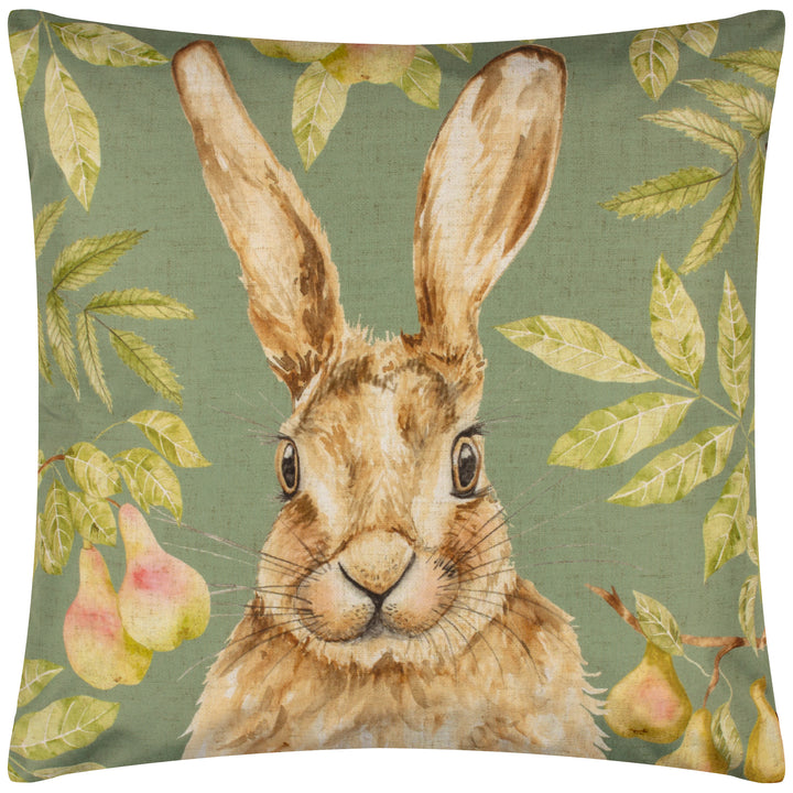 Grove Hare 43x43 Outdoor Cushion Case Olive