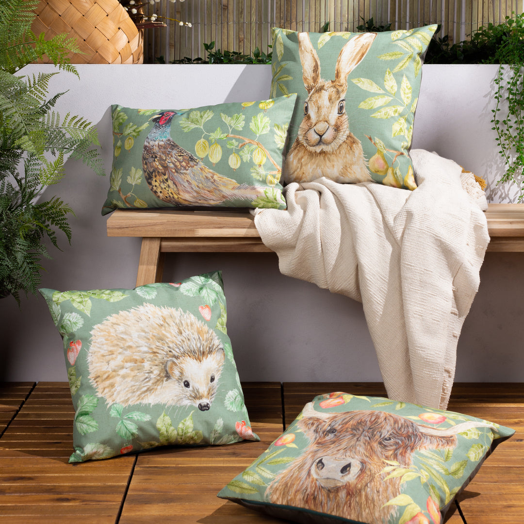 Grove Hare 43x43 Outdoor Cushion Case Olive - image 4