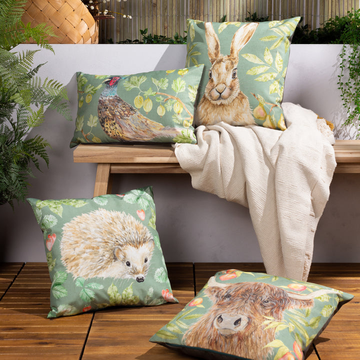 Grove Hare 43x43 Outdoor Cushion Case Olive - image 4
