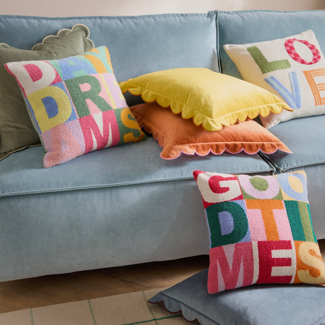 Good Times Tuft 43x43 Cushion Case Multi - image 6
