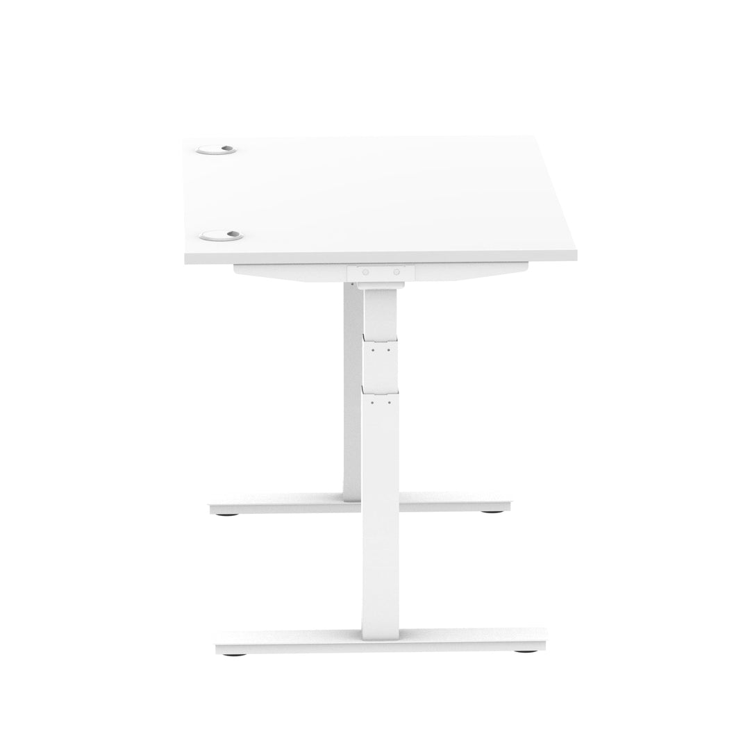 Air Height Adjustable Desk With Cable Ports