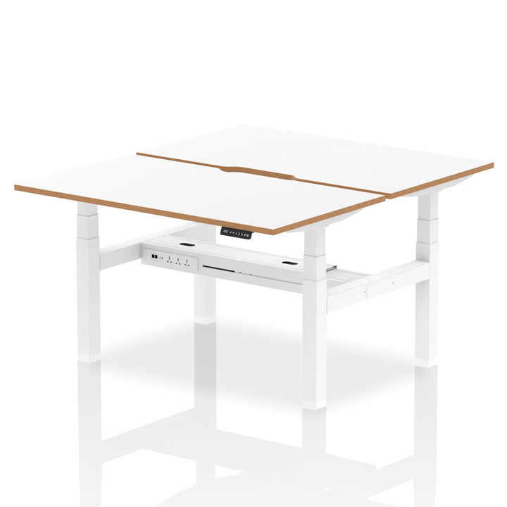Oslo Air Back-to-Back Height Adjustable Bench Desk