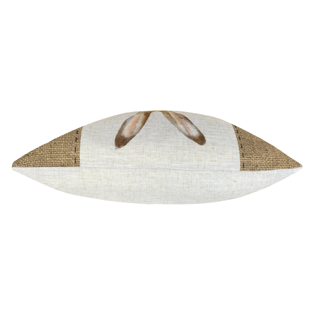 HESSIAN HARE 30X50 C/C WHITE