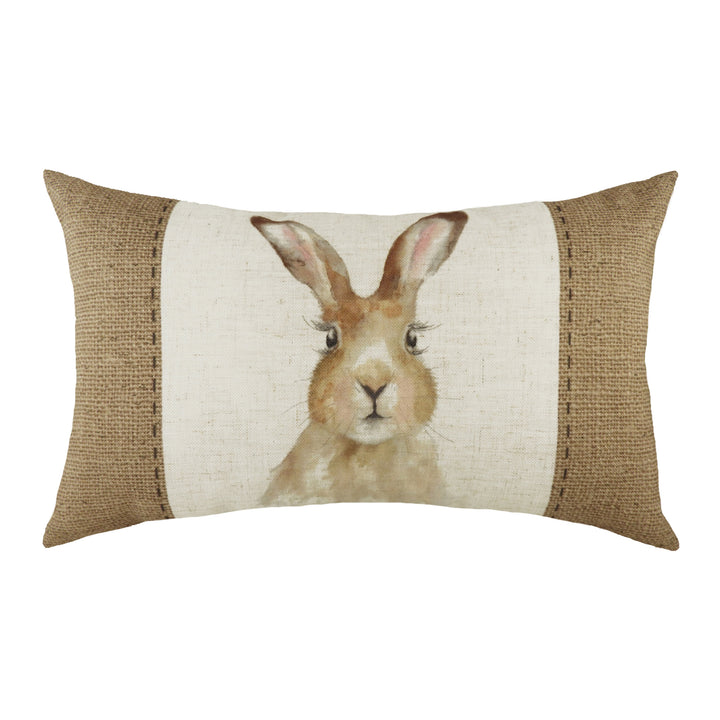 HESSIAN HARE 30X50 C/C WHITE
