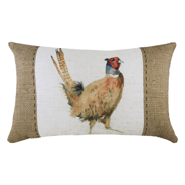 HESSIAN PHEASANT 30X50 C/C WHITE