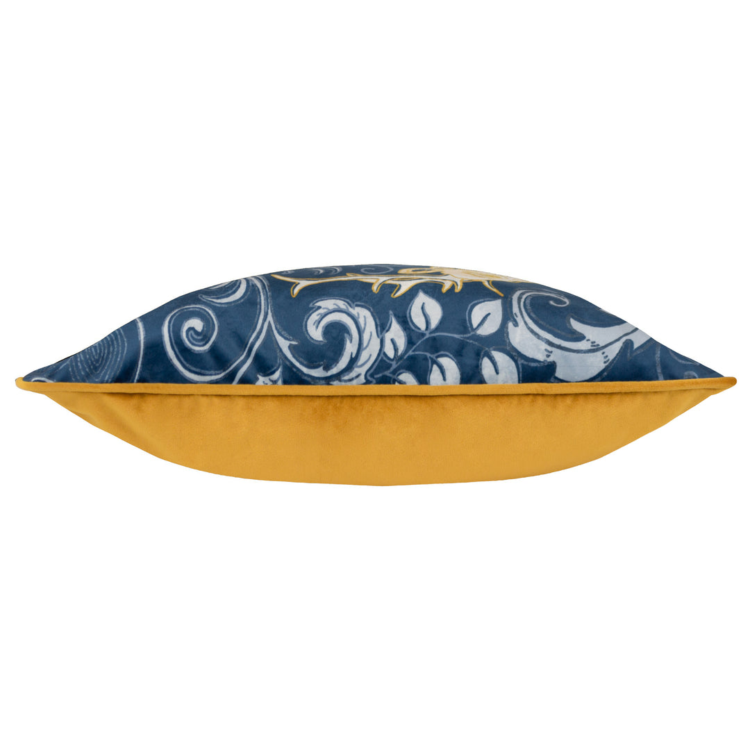 PIPED HAREWOOD 50X50 CUSHION CASE STAG