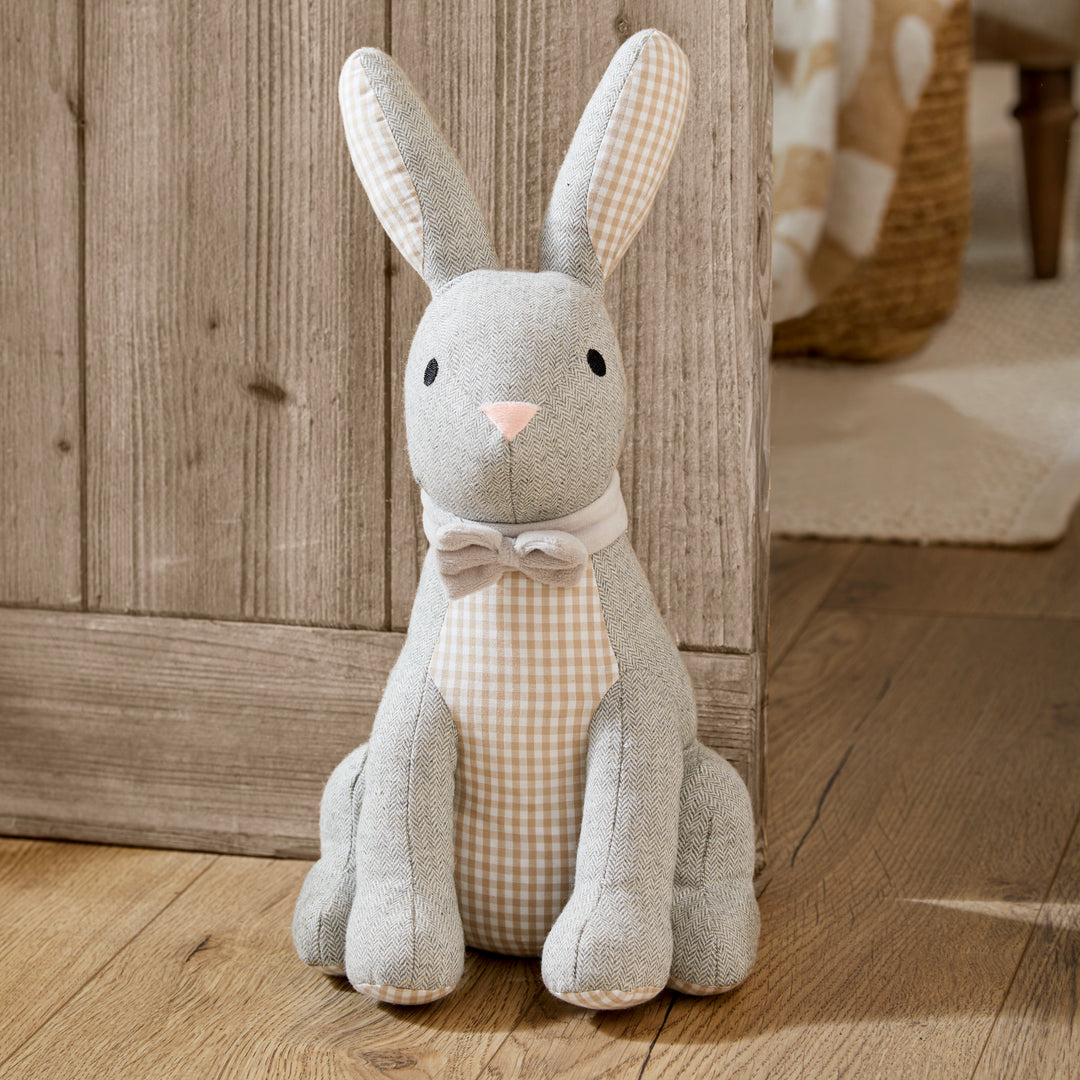 Harvey Hare Doorstop - Natural