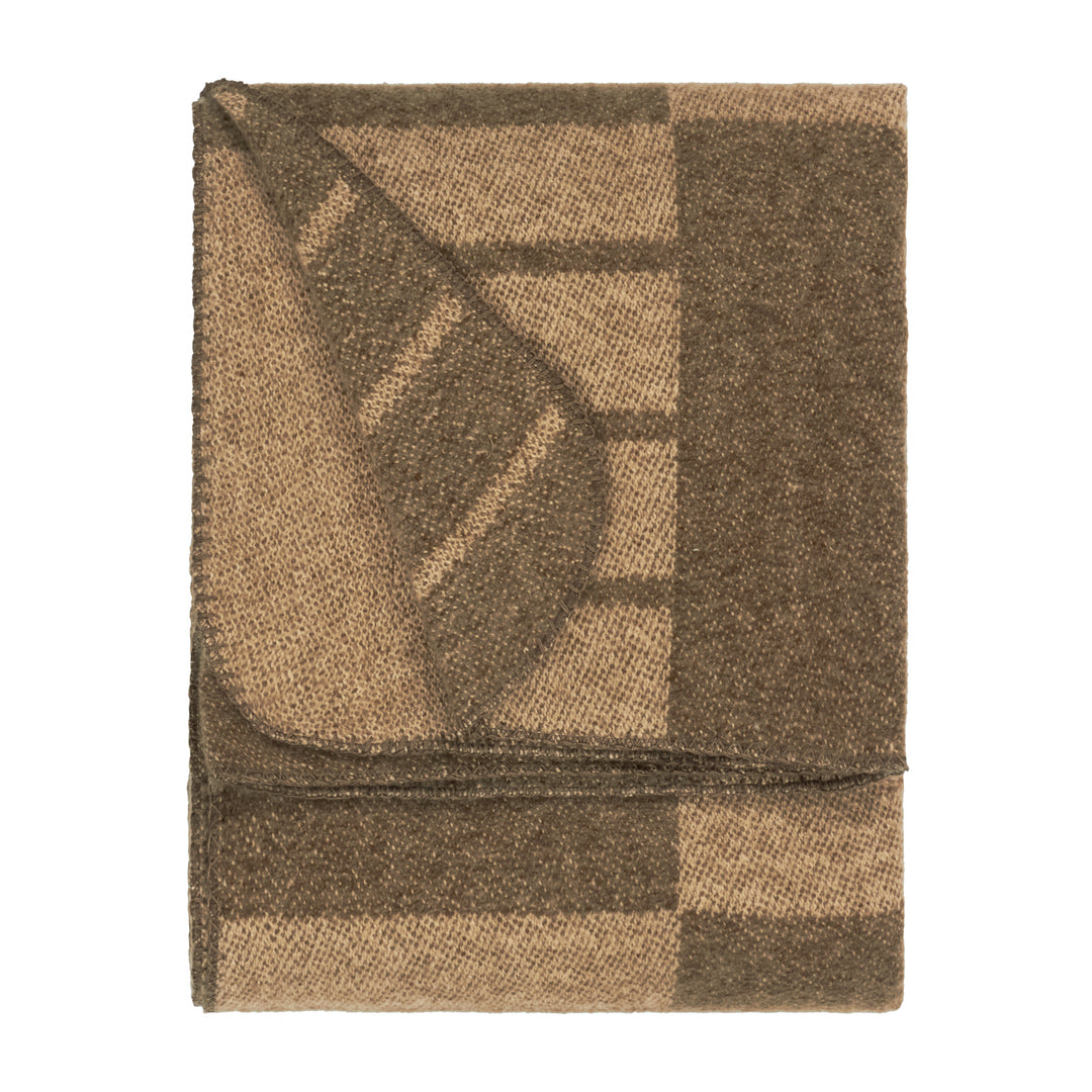 Harlech 140x180 Throw Brown