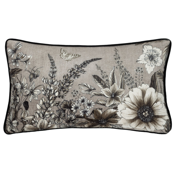 HARLINGTON GARDENIA 30X50 CUSHION CASE SEPIA