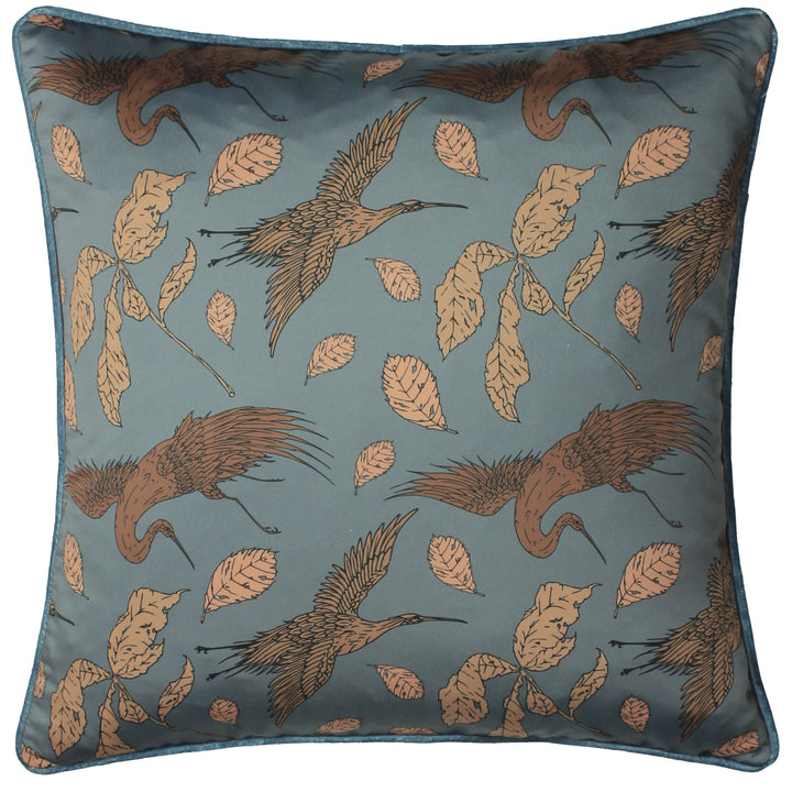 HARPER 45X45 CUSHION COVER SLATE BLUE